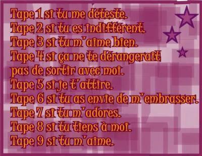 taP .................. si tu me............